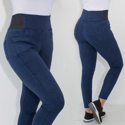 Derekán gumis jeggings