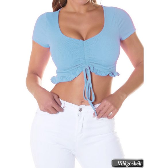 Megkötős crop top